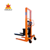 NIULI Hand Manual Pallet Operated Stacker هيدروليكي 1.6m رفع مكدس البليت