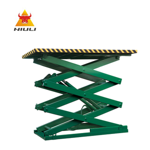 NIULI Warehouse Cargo Lift Stair Lift منصة ثابتة مقصية هيدروليكية للبيع