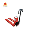 NIULI Hot Manual Pallet Hand Truck Scale 2500kg 3 Ton Capacity شاحنة البليت الهيدروليكية مع مقياس الوزن