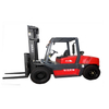 NIULI Heavy Duty 7 Ton Forklift كبيرة لوجستية شاحنة رافعة شوكية مع ناقل حركة أوتوماتيكي