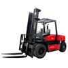 NIULI Heavy Duty 7 Ton Forklift كبيرة لوجستية شاحنة رافعة شوكية مع ناقل حركة أوتوماتيكي