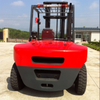 NIULI Heavy Duty 7 Ton Forklift كبيرة لوجستية شاحنة رافعة شوكية مع ناقل حركة أوتوماتيكي