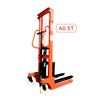 NIULI Forklift CTY-A 1ton Hand Stacker دليل البليت المعبئ الهيدروليكية المعبئ 2ton Montacargas الهيدروليكية دليل Empilhadeira