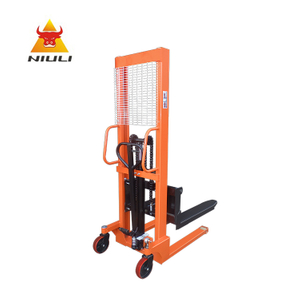 NIULI Manual Hand Stacker Pallet Forklift استخدم في الرفع اليدوي الهيدروليكي المعبئ في المستودعات
