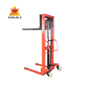 NIULI Portable 500kg 1.6m 3 Meter Pallet Fork Length Hand Lift الهيدروليكية دليل البليت المعبئ