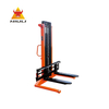 NIULI الثقيلة التي تعمل يدويًا رافعة شوكية ذات رافعات عريضة 1Ton 2m 2.5m 3.0m Straddle Leg Hand Stacker Lifters