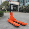 NIULI New Jack Pallet Truck مع مقياس وزن 3000 كجم 2.5 طن هيدروليكي مقياس هيدروليكي شاحنة يدوية بمنصة نقالة