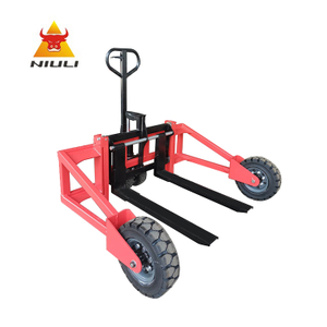 Niuli Straddle Manual Hand Rough Terrain 1ton Pallet Truck