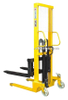 NIULI Manual Hand Stacker Pallet Forklift استخدم في الرفع اليدوي الهيدروليكي المعبئ في المستودعات